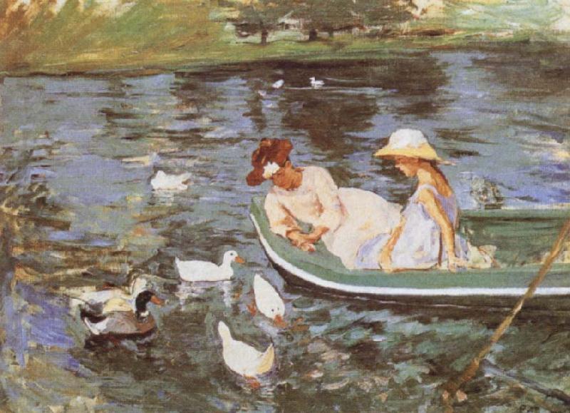 Mary Cassatt Summertime oil painting picture